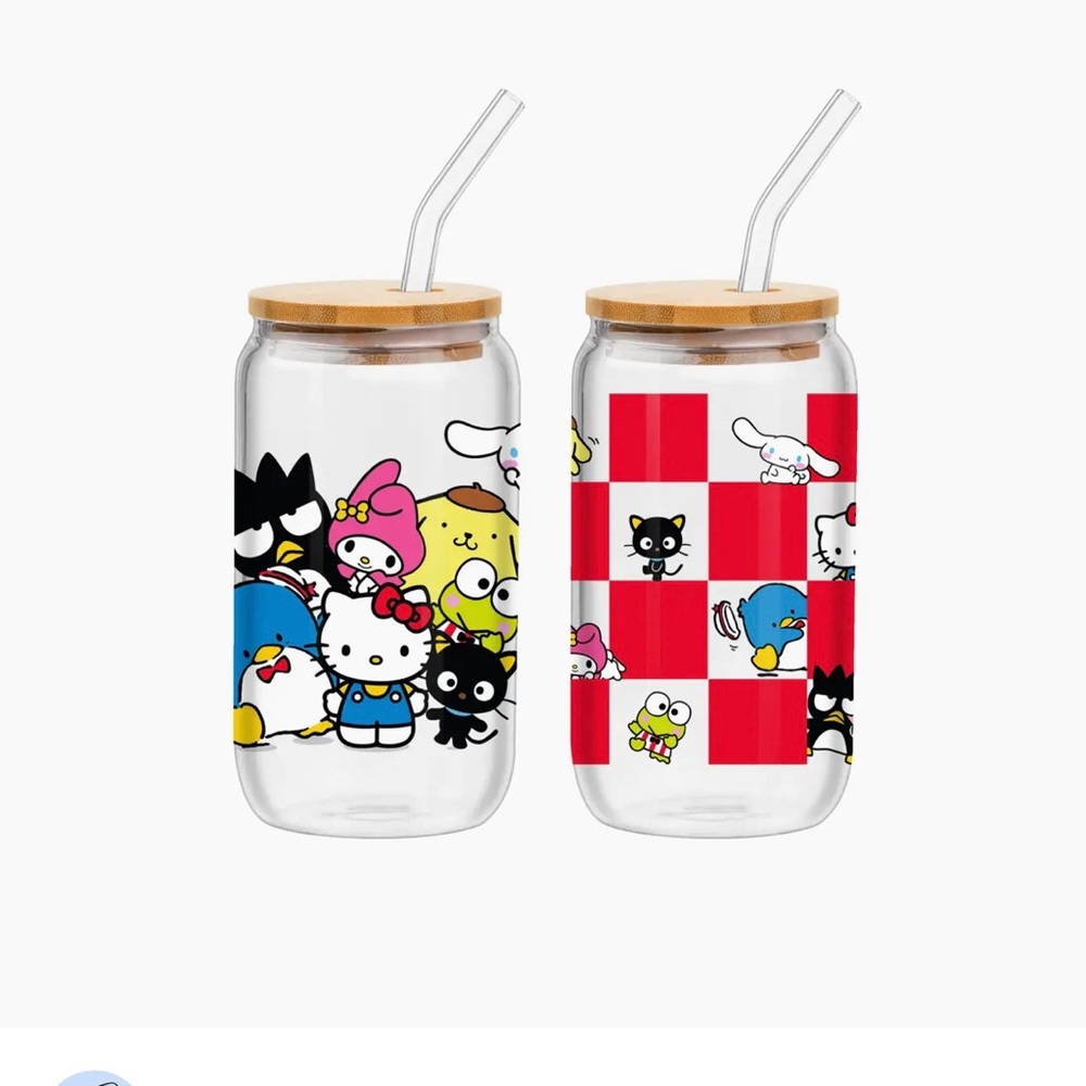 Hello Kitty  Glass Tumbler